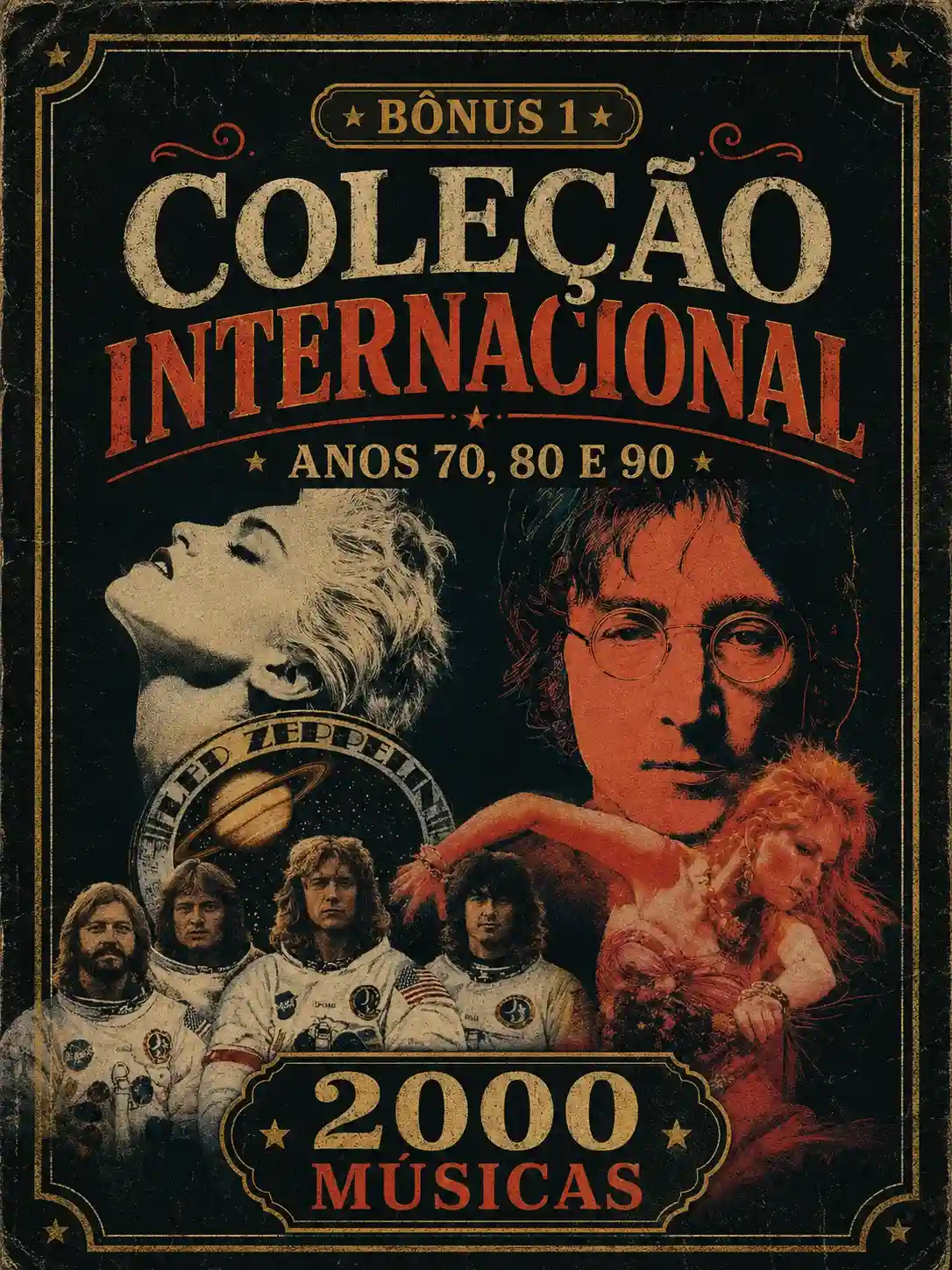 BÔNUS 1: Coleção Internacional (Anos 70, 80 e 90)