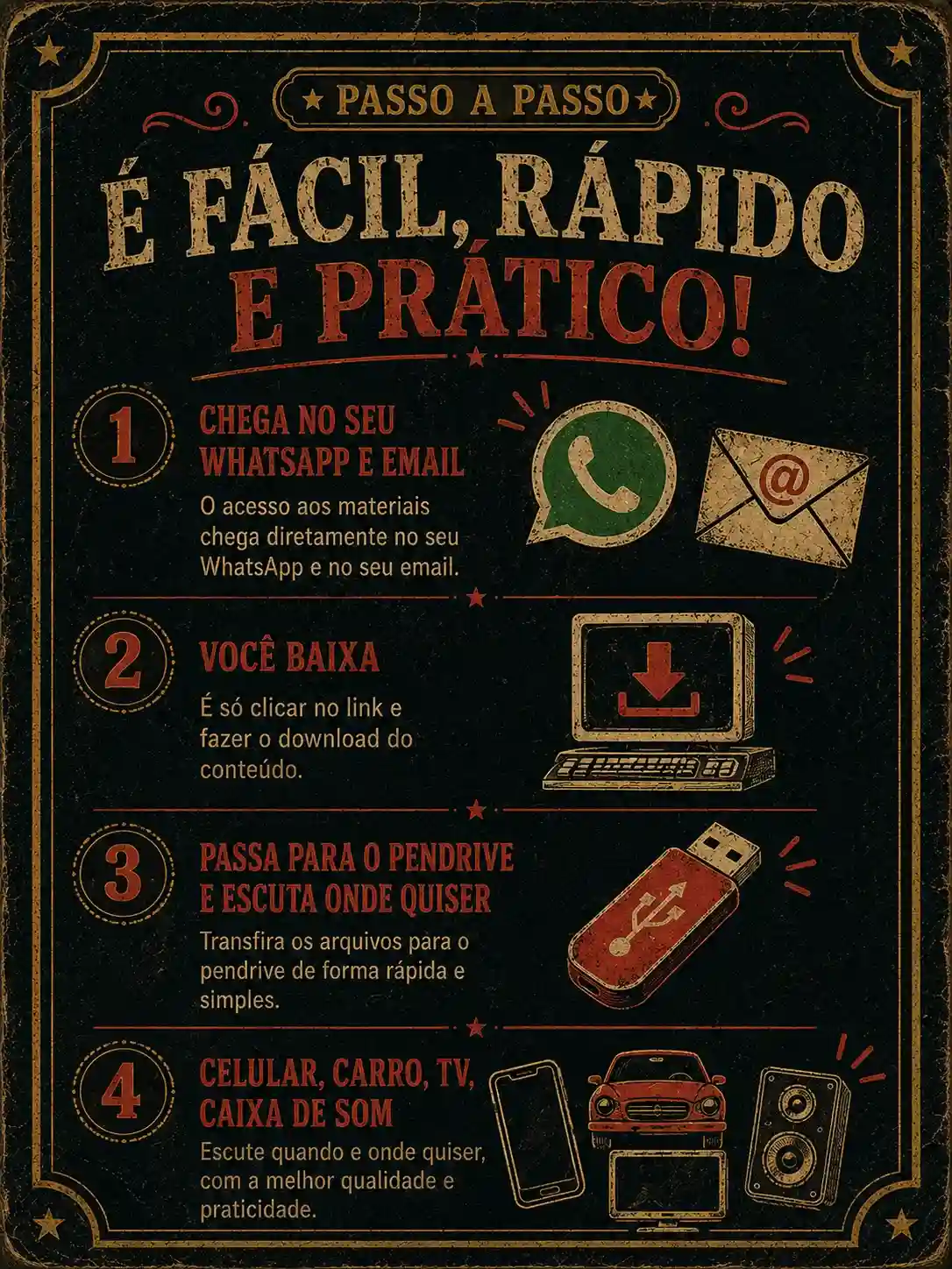 Como você vai receber
